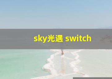 sky光遇 switch